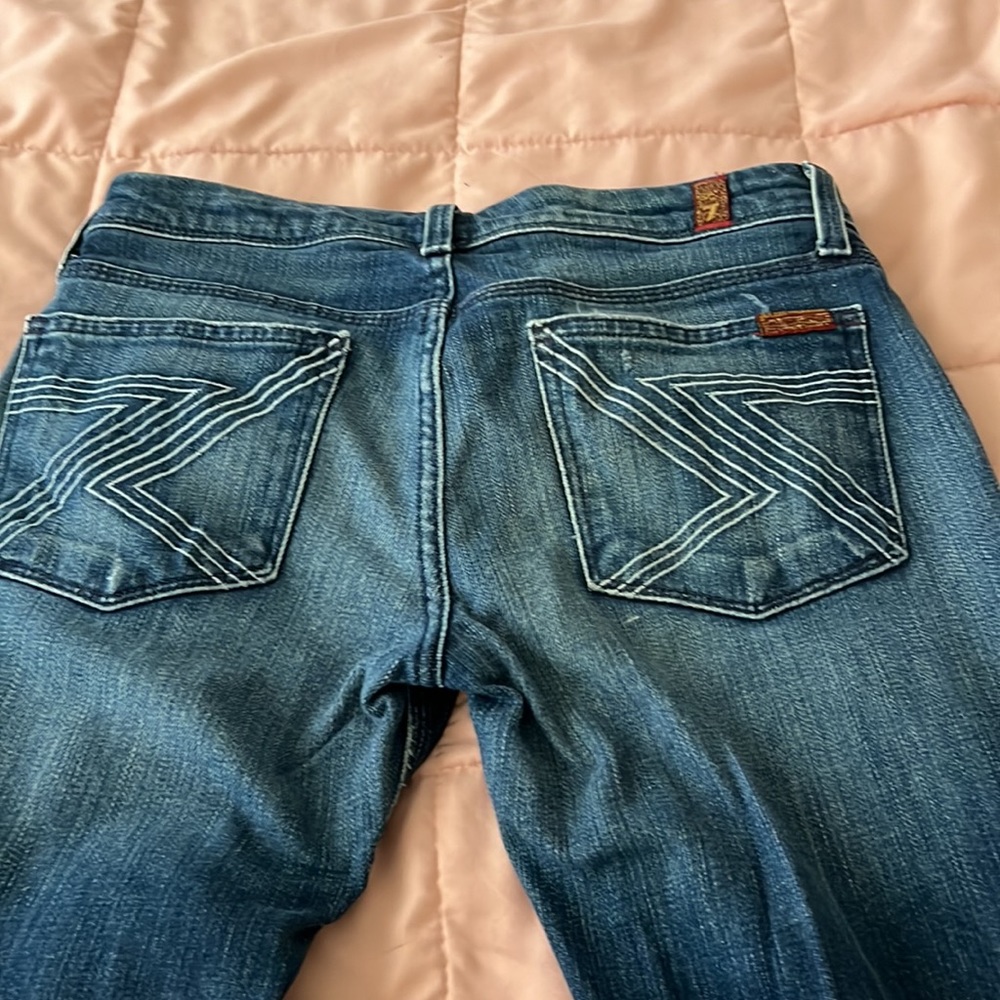 7 for all man kind jeans size 27.